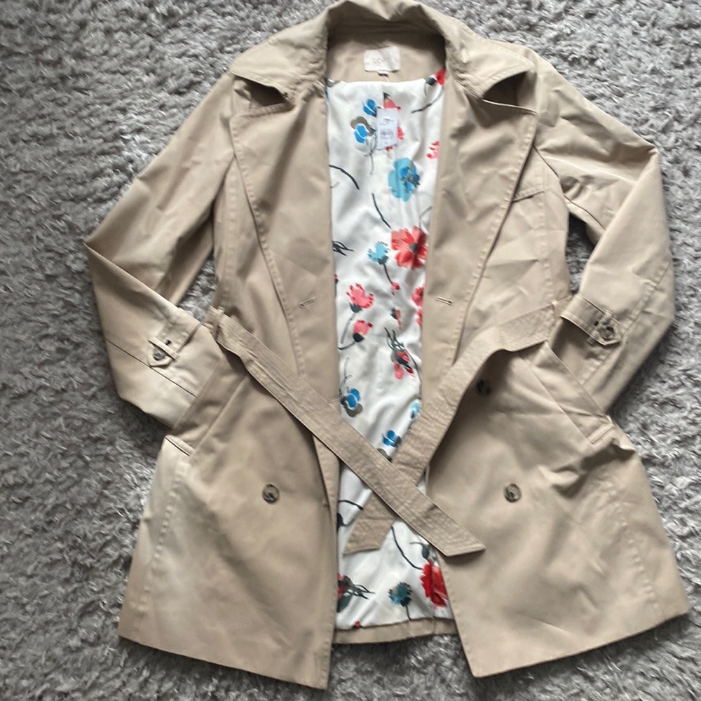 Ann Taylor Loft trench coat